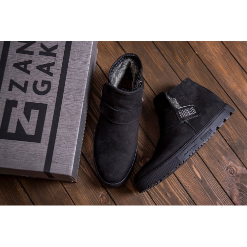 Уггі зимові чоловічі чорні ZG Black