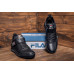 Кросівки зимові чоловічі шкіряні чорні FILA Black