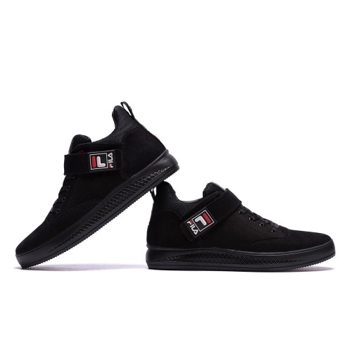Зимові кросівки чоловічі шкіряні FILA Black