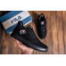 Зимові кросівки чоловічі шкіряні FILA Black