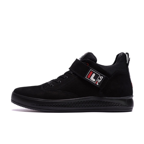 Зимові кросівки чоловічі шкіряні FILA Black
