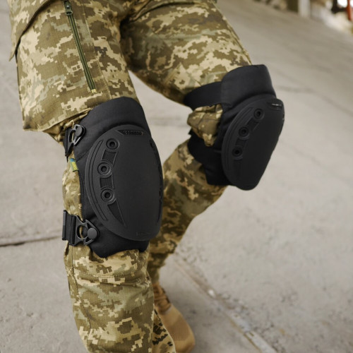 Наколінники тактичні чорні