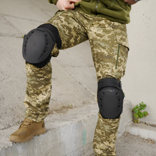 Наколінники тактичні чорні