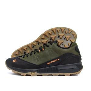 Трековые кроссовки зеленые MERRELL