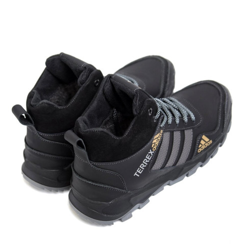 Зимові кросівки чоловічі шкіряні Adidas