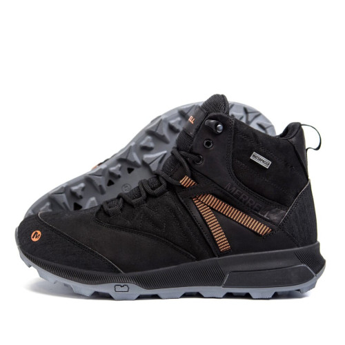 Чоловічі зимові шкіряні черевики спортивні MERRELL
