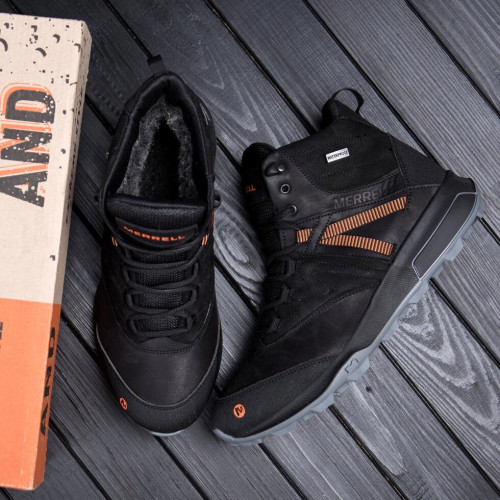 Чоловічі зимові шкіряні черевики спортивні MERRELL