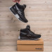 Чоловічі зимові кросівки чорні шкіряні Reebok