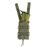 Подсумок под магазин АК усиленный тактический Single Mag Pouch Khaki Подсумок под магазин АК усиленный тактический Single Mag Pouch Khaki