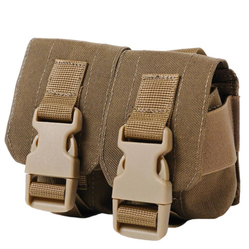 Тактичний підсумок під 2 гранати GU Double Mag Pouch Coyote