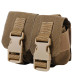 Тактичний підсумок під 2 гранати GU Double Mag Pouch Coyote