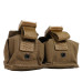 Тактичний підсумок під 2 гранати GU Double Mag Pouch Coyote