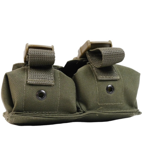 Тактичний підсумок під 2 гранати GU Double Mag Pouch Khaki