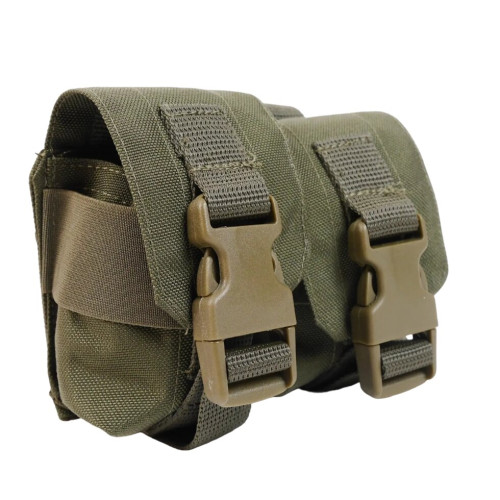 Тактичний підсумок під 2 гранати GU Double Mag Pouch Khaki
