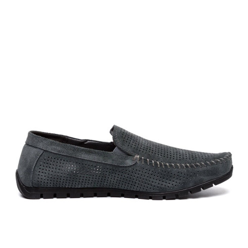 Мужские кожаные мокасины Legges Graphite