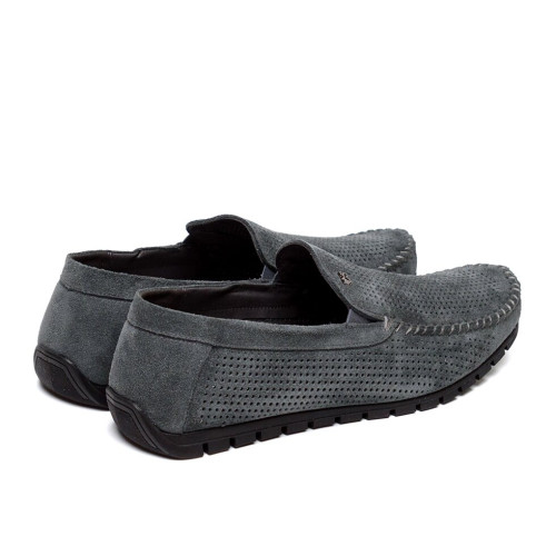 Мужские кожаные мокасины Legges Graphite