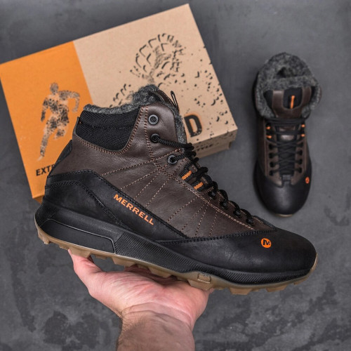 Зимові кросівки чоловічі шкіряні MERRELL