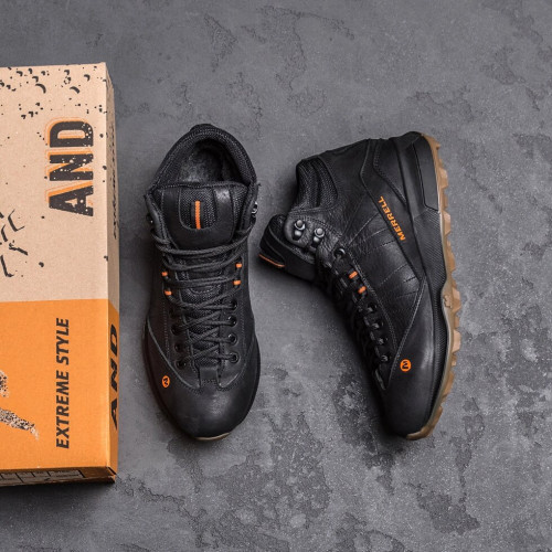 Кросівки чоловічі зимові чорні MERRELL