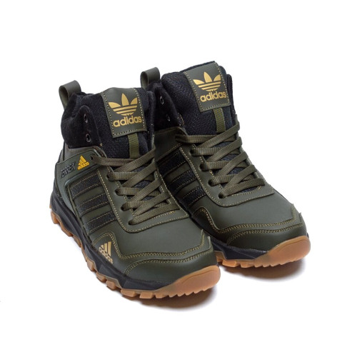 Зимові чоловічі кросівки шкіряні Adidas