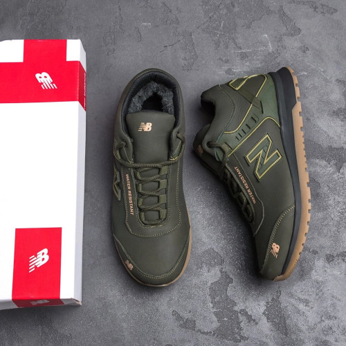 Чоловічі зимові кросівки NB Clasic Green