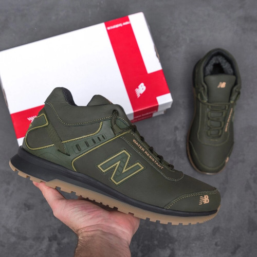 Чоловічі зимові кросівки NB Clasic Green