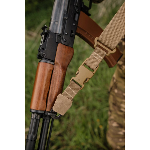 Ремінь 2-точковий Gun Sling G-2 із пряжкою швидкого регулювання Triple-X Coyote