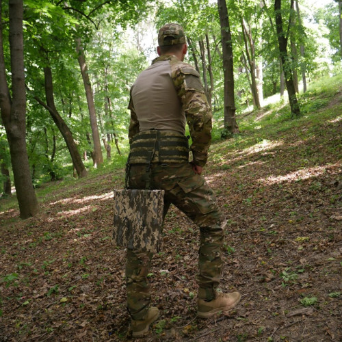 Каремат п'яточка чотирисекційна П-4 Оксфорд Піксель