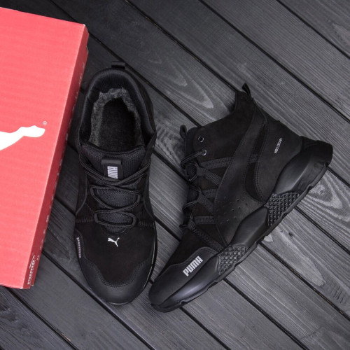 Зимові чоловічі кросівки шкіряні Puma