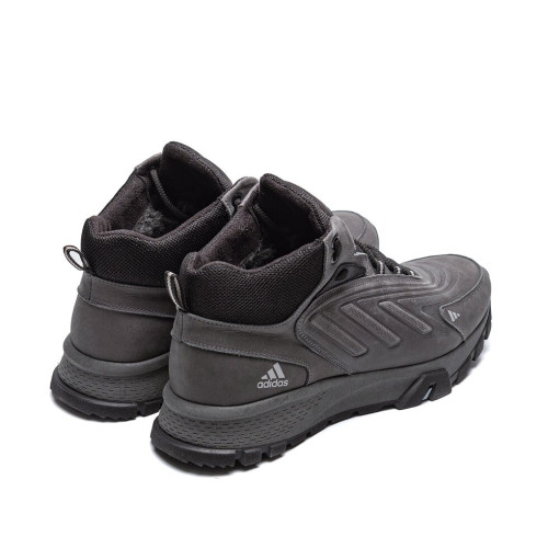 Кросівки зимові чоловічі сірі Adidas