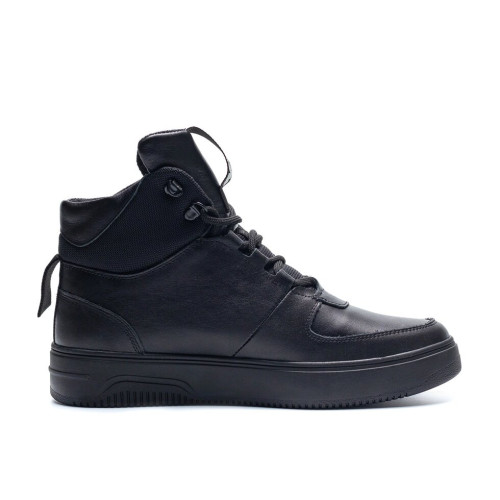 Мужские зимние кожаные ботинки NIKE Black