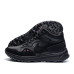 Мужские зимние кожаные кроссовки Nike Black