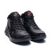 Мужские зимние кожаные кроссовки Nike Black
