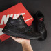 Мужские зимние кожаные кроссовки Nike Black