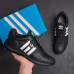 Чоловічі шкіряні літні кросівки Adidas
