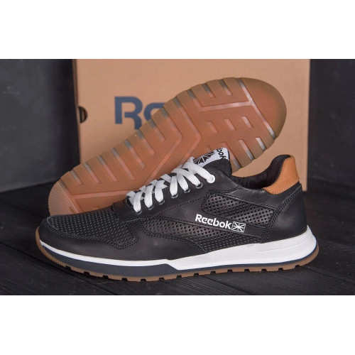 Чоловічі шкіряні літні кросівки Reebok Чоловічі шкіряні літні кросівки Reebok