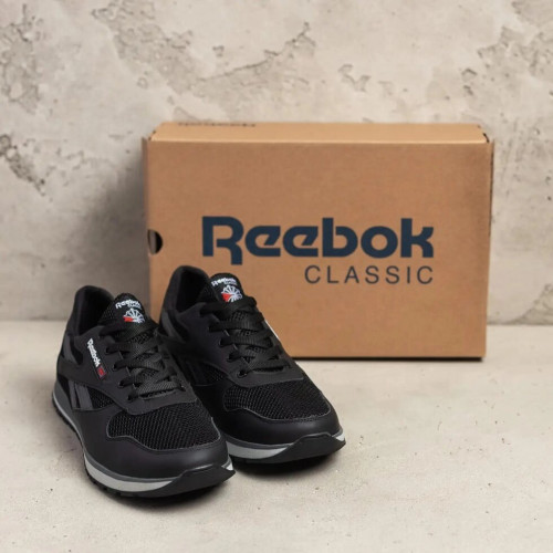 Чоловічі кросівки сітка Reebok black