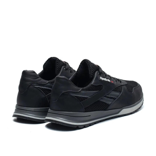 Чоловічі кросівки сітка Reebok black