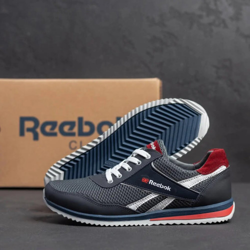 Чоловічі кросівки літні Reebok grey