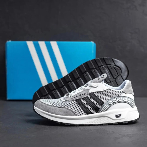 Чоловічі кросівки сітка білі Adidas
