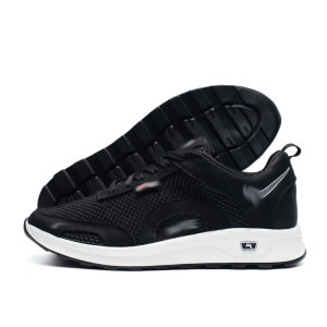 Чоловічі кросівки сітка чорні Nike