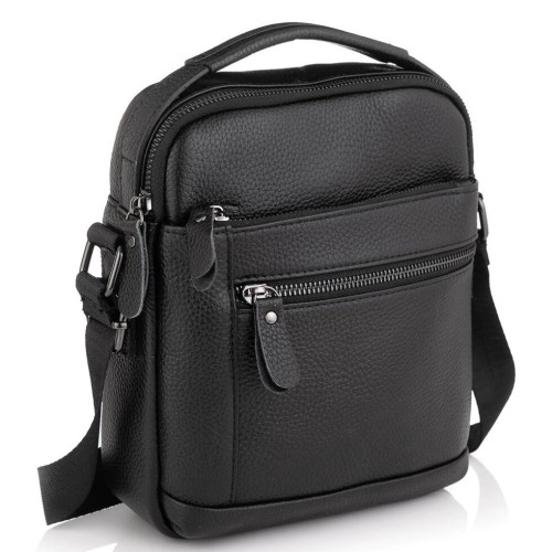 Мужская кожаная сумка мессенджер Tiding Bag