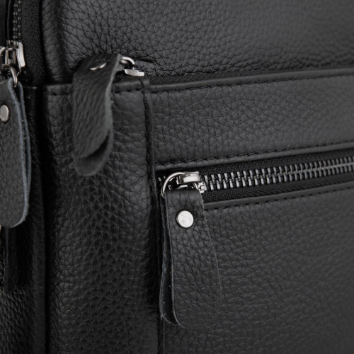 Мужская кожаная сумка мессенджер Tiding Bag