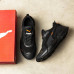 Кросівки чоловічі шкіряні Puma Вlack orange