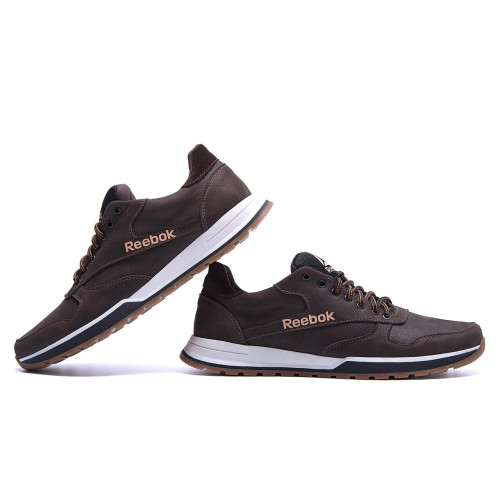 Чоловічі кросівки коричневі REEBOK Чоловічі кросівки коричневі REEBOK
