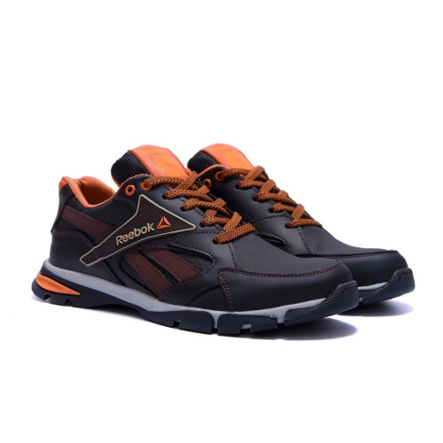 Кожаные кроссовки мужские Reebok Brown