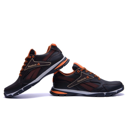 Кожаные кроссовки мужские Reebok Brown