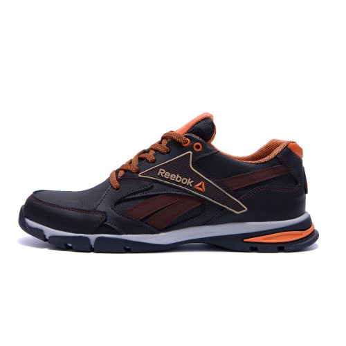 Кожаные кроссовки мужские Reebok Brown