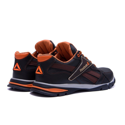 Кожаные кроссовки мужские Reebok Brown
