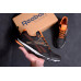 Кожаные кроссовки мужские Reebok Brown