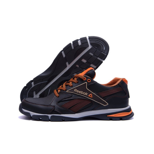 Кожаные кроссовки мужские Reebok Brown
